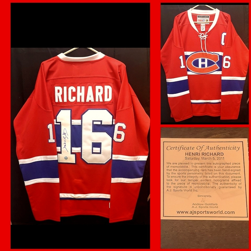 Henri Richard jersey